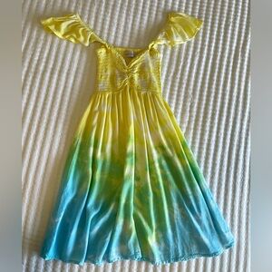 Tiare Hawaii Hollie Mini tie-dye dress S